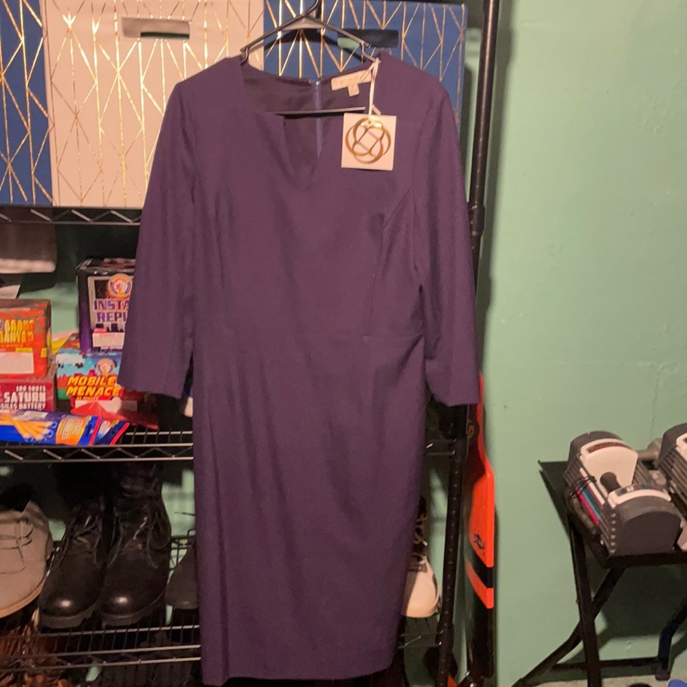 Etcetera purple dress